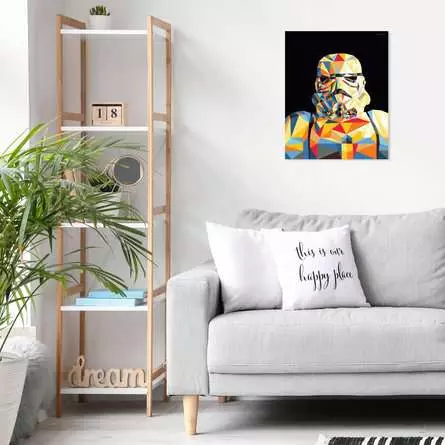 CreArt Star Wars - Stormtrooper - Malen nach Zahlen für Erwachsene