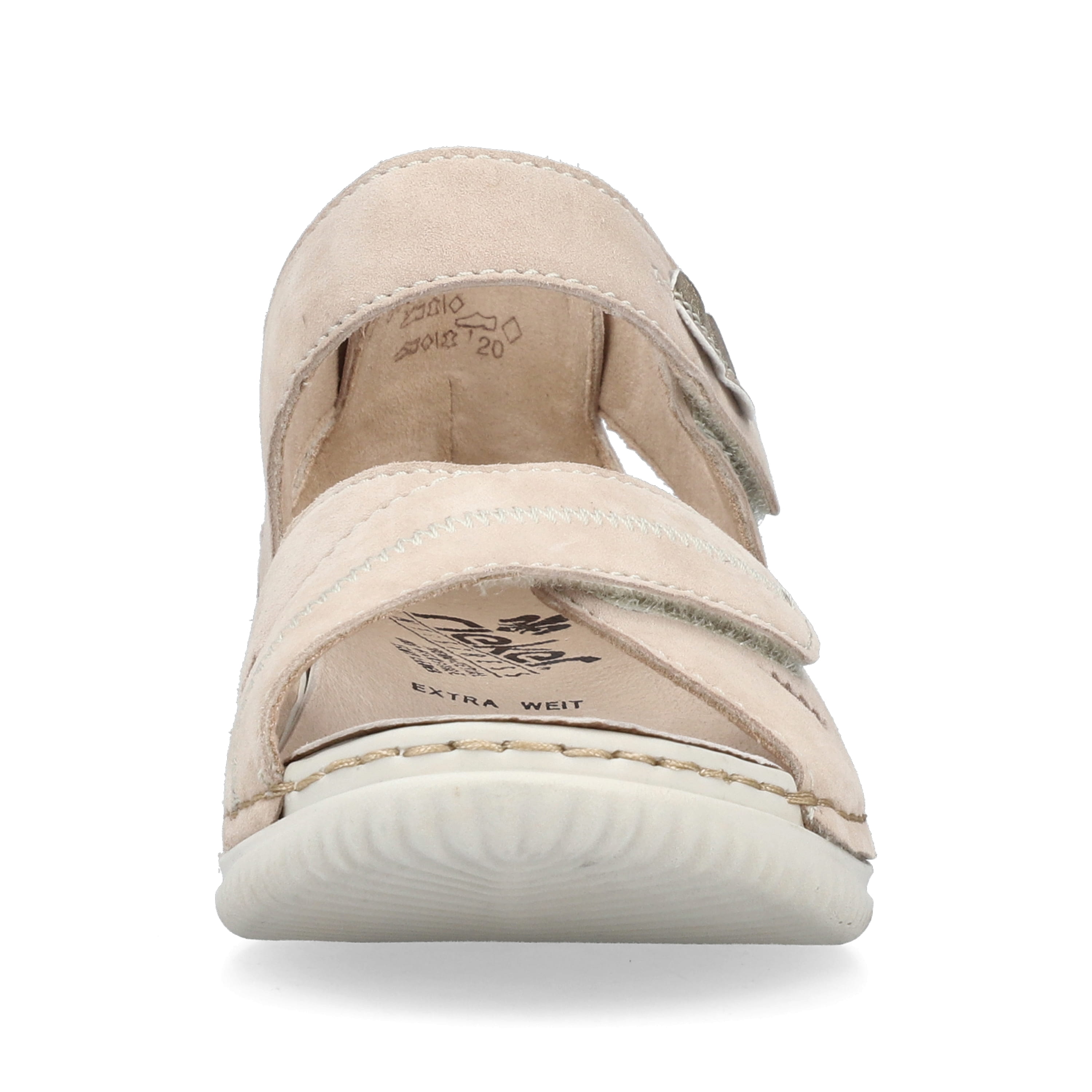 Rieker Damen Riemchensandalen hellbeige