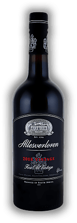 Allesverloren Fine Old Vintage 2018 Allesverloren Fine Old Vintage 2018 Aromatischer Likörwein aus Südafrika. Jahrgang 2018 - 0,75	 Liter - Vol 19%