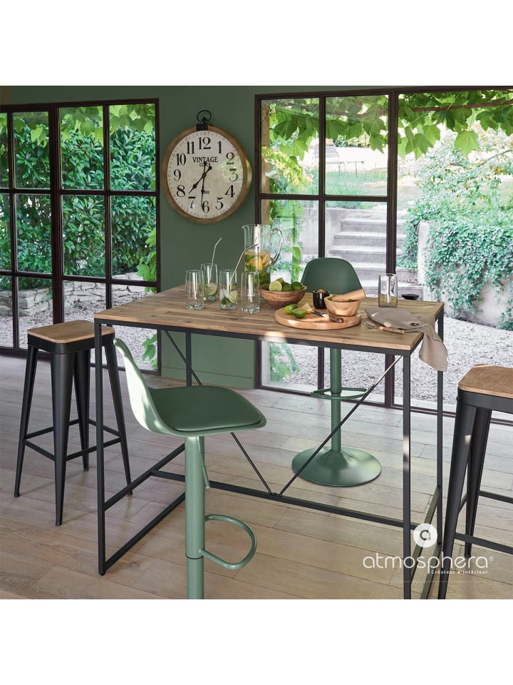 Atmosphera Créateur d'intérieur Barhocker in schwarz günstig kaufen onesize