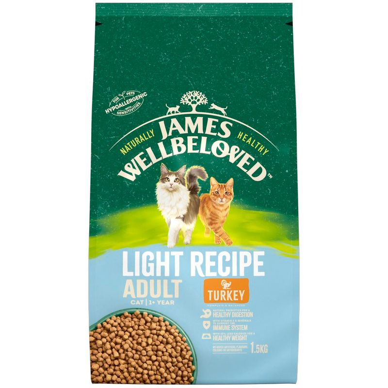 James Wellbeloved Cat Light Truthahn & Reis