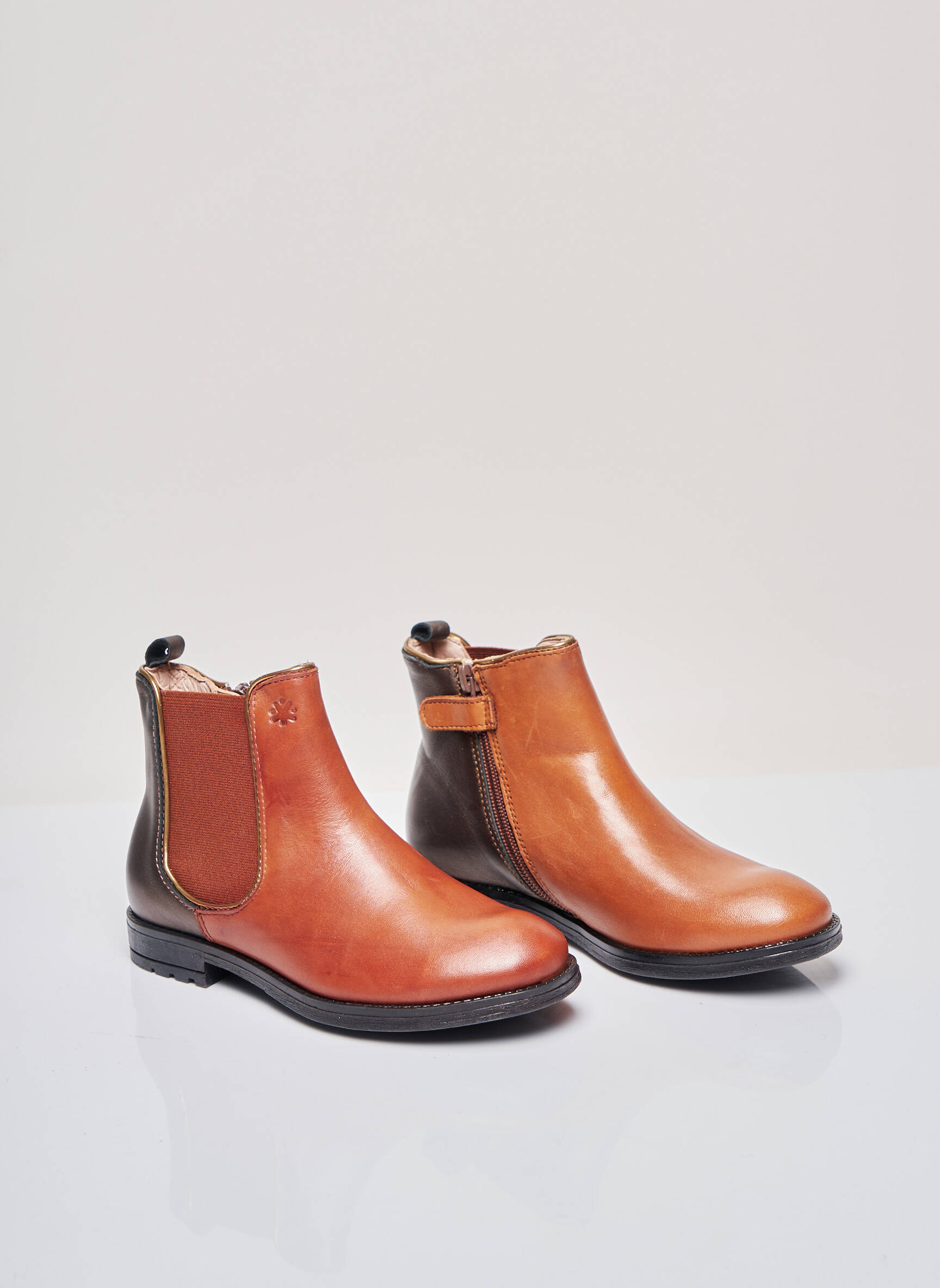 Acebos Bottines Fille couleur marron