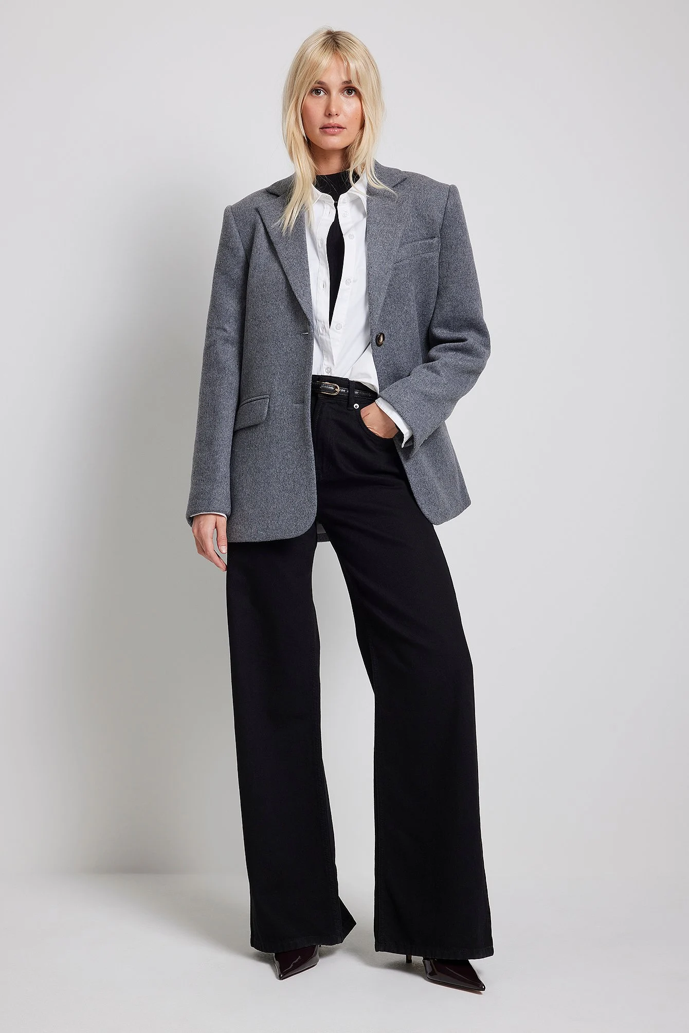 Oversized Wollblazer