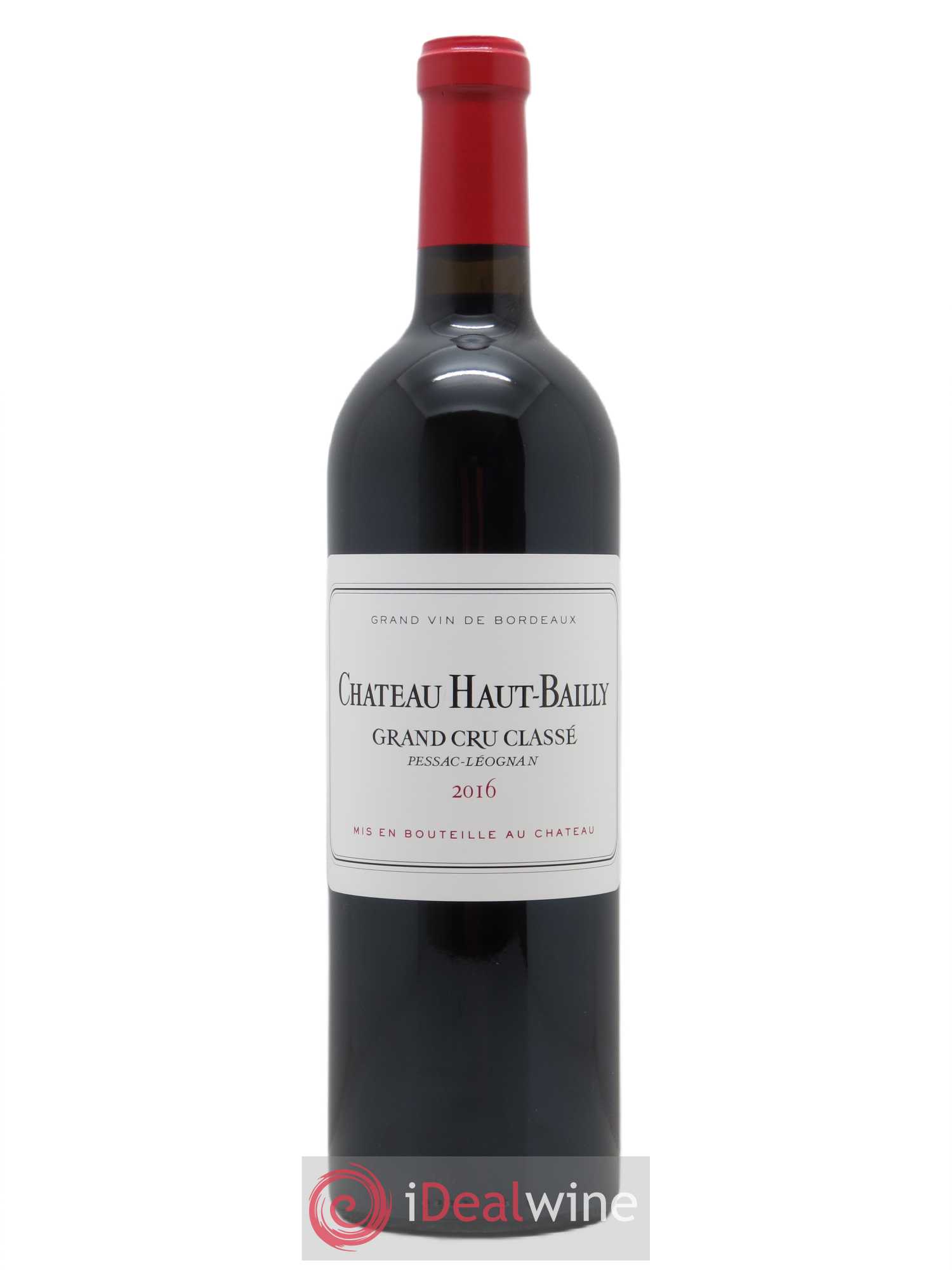 Château Haut-Bailly Cru Classé de Graves (CBO à partir de 6 BTS) 2016 - Lot de 1 Bouteille