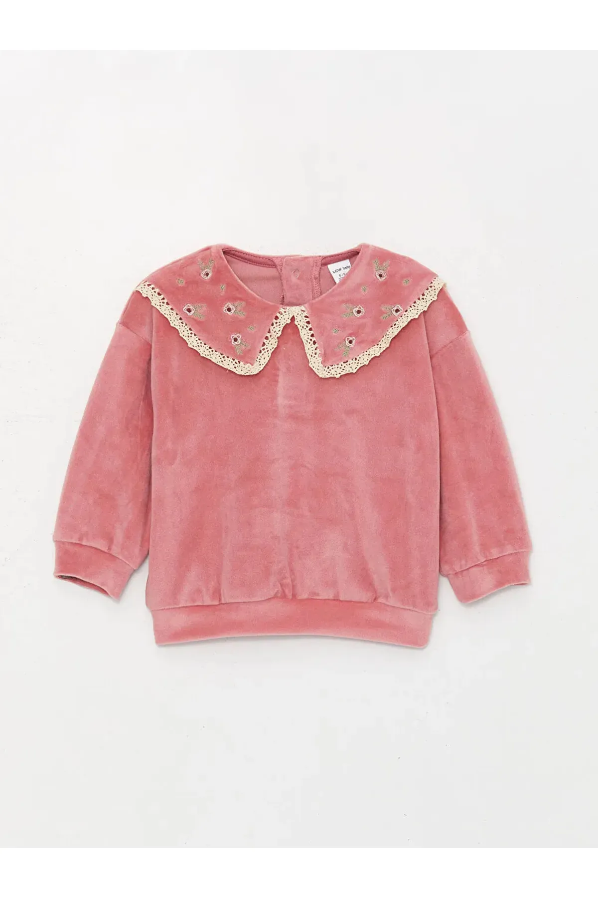 LC Waikiki  LCW Baby 2-teiliges Set mit Rundhalsausschnitt, langärmeligem bedrucktem Sweatshirt und Leggings