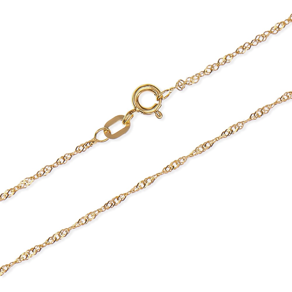 FAVS Chaînette 375 Or jaune collier