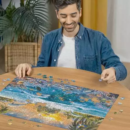 Puzzle 1000 Teile - Die Unterwasserinsel