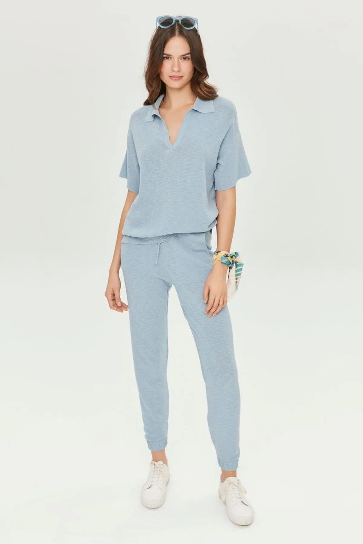 JOIN US  Basic-Strick-Jogginghose mit Taschendetail
