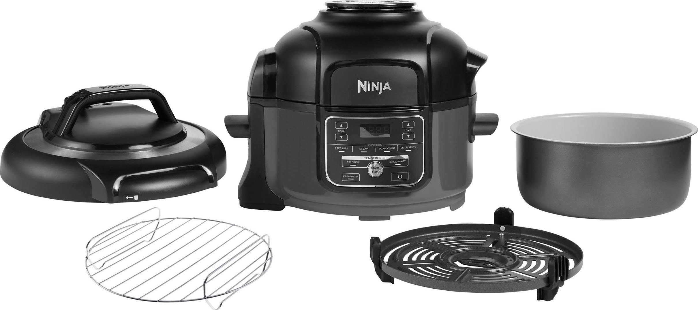 NINJA Multikocher Foodi MINI OP100EU, 1460 W, 4,7 l Schüssel