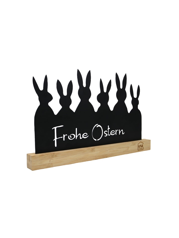 UNUS Aufsteller Frohe Ostern Oster-Silhouette in Schwarz günstig kaufen
