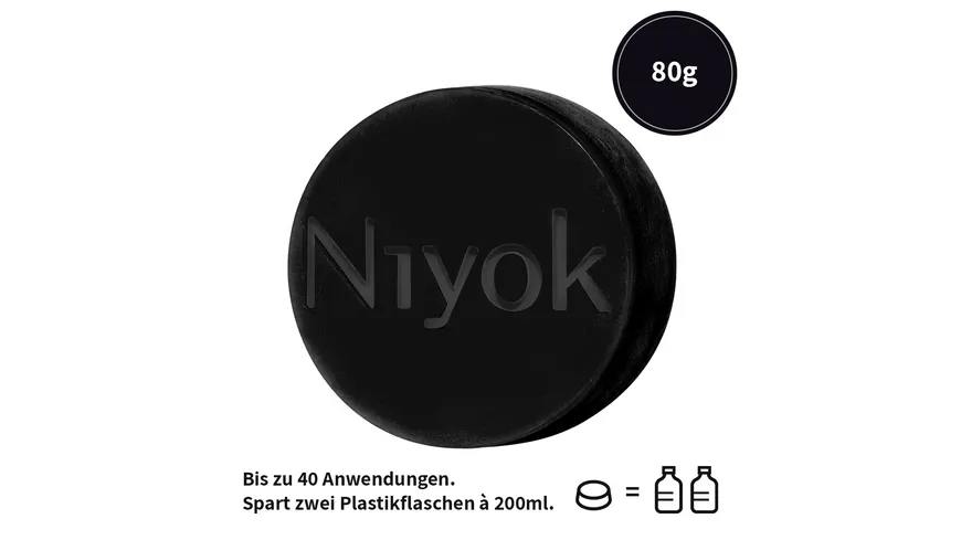 Niyok Feste Gesichtsreinigung Patchouli 80 g