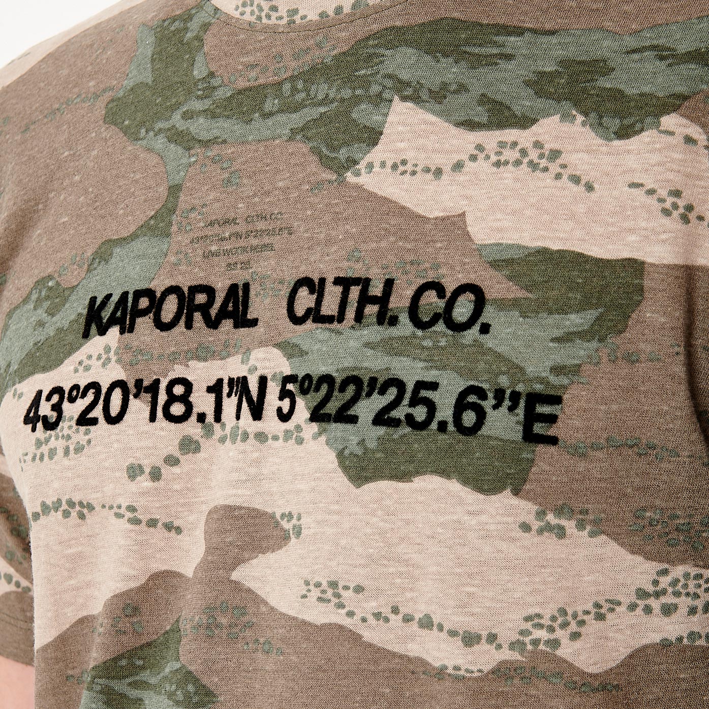 CAMO   T-shirt camouflage Homme