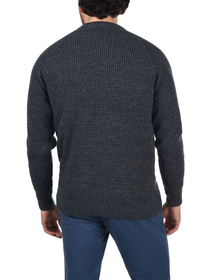 BLEND Strickpullover BHCarrizal 20712238 ME Strickpulli aus Grobstrick in mittelblau günstig kaufen