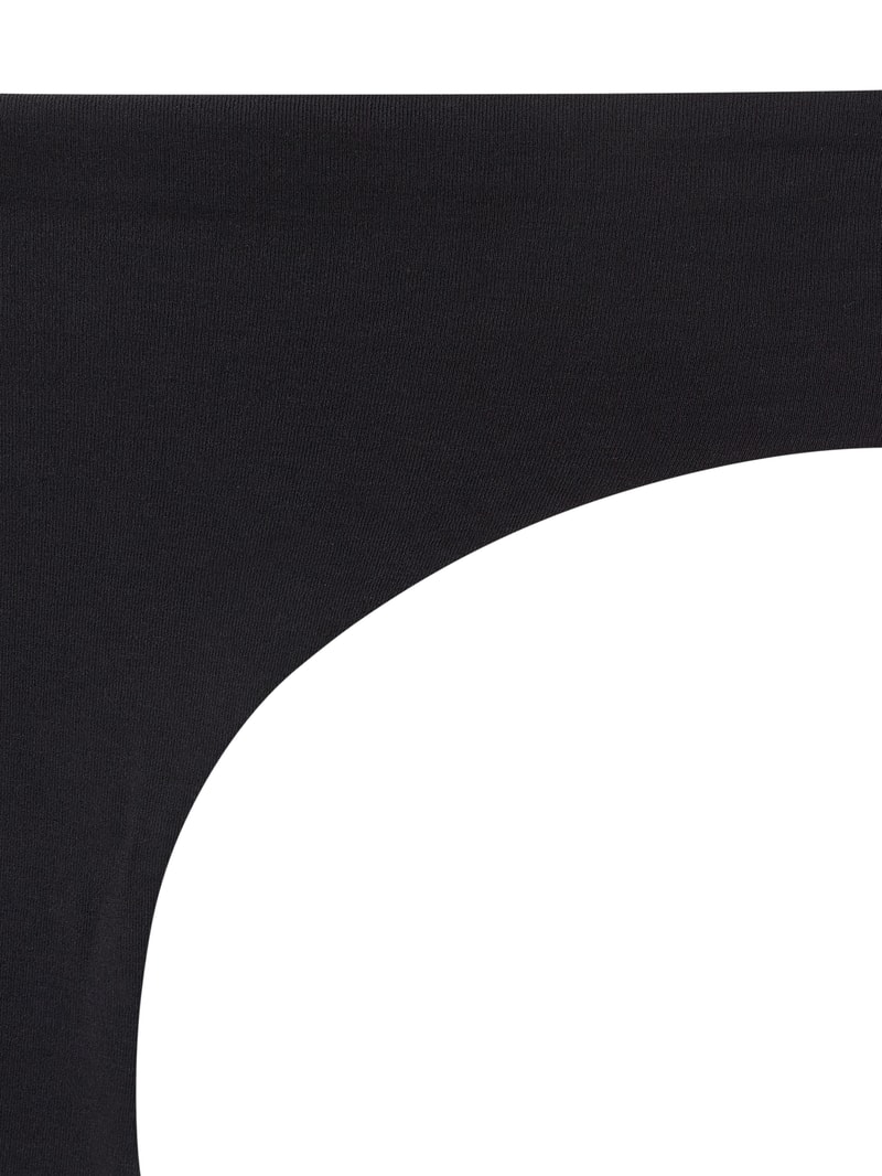 Brazilian mit Stretch-Anteil - nahtlos Modell Invisible Cotton in schwarz