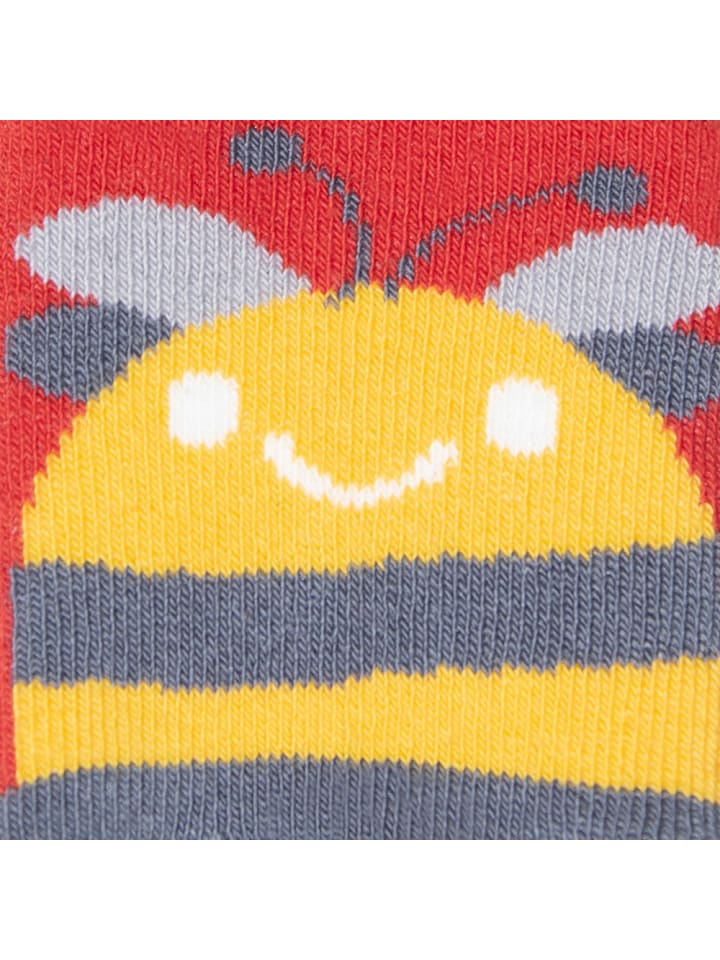 ewers 2er-Set Stoppersocken ABS 2er Pack Käfer in rot-navy günstig kaufen