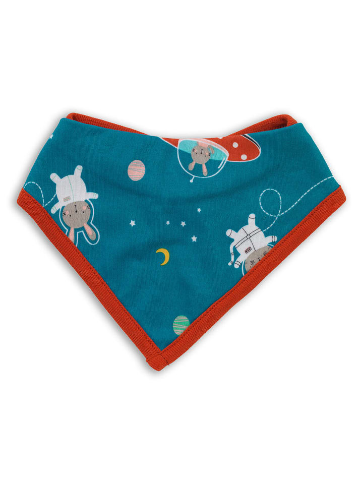 Schlummersack Bandana / Halstuch aus Bio-Baumwolle 4er-Pack in Silber günstig kaufen onesize