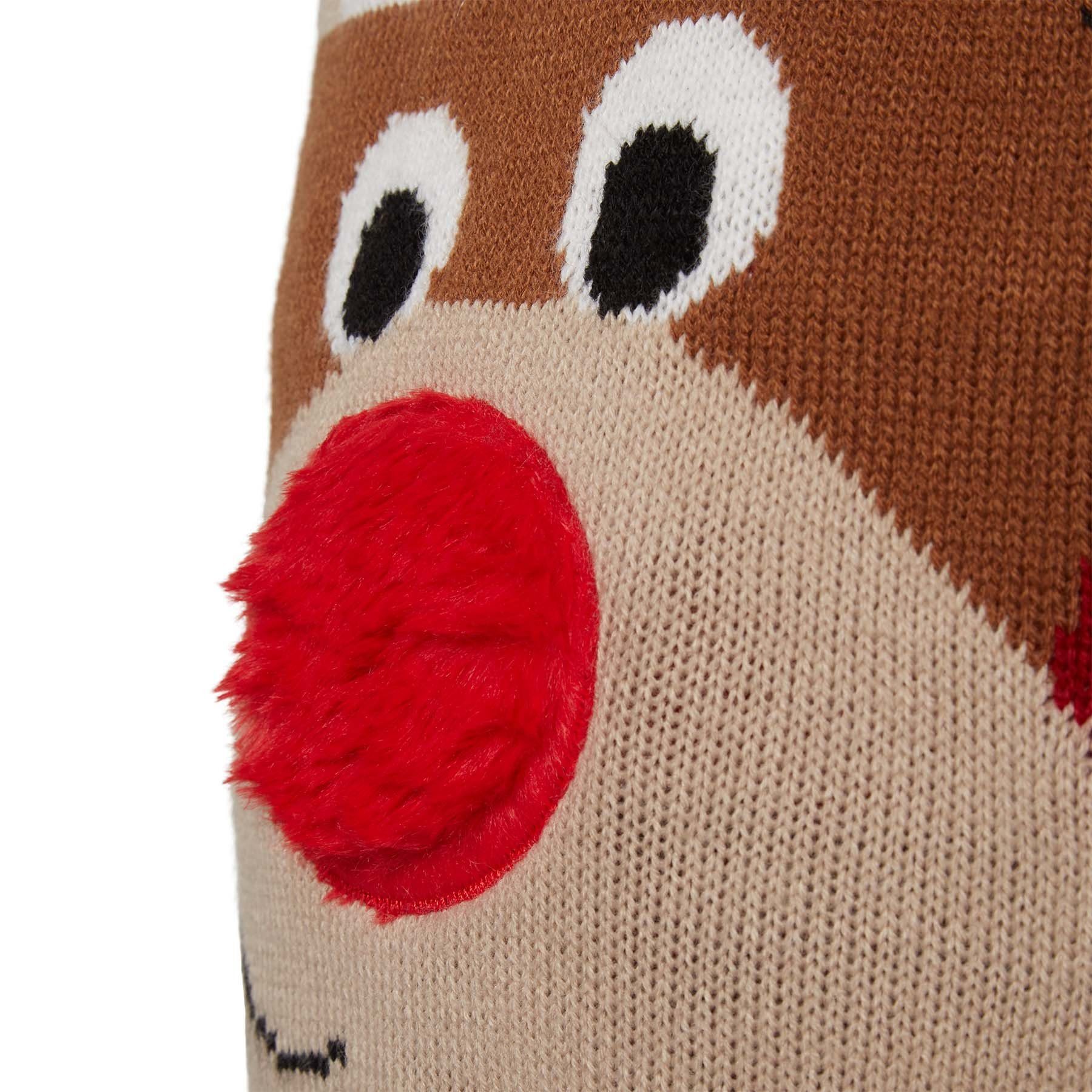 dressforfun Weihnachtspullover Weihnachtspullover Rudi Rentier