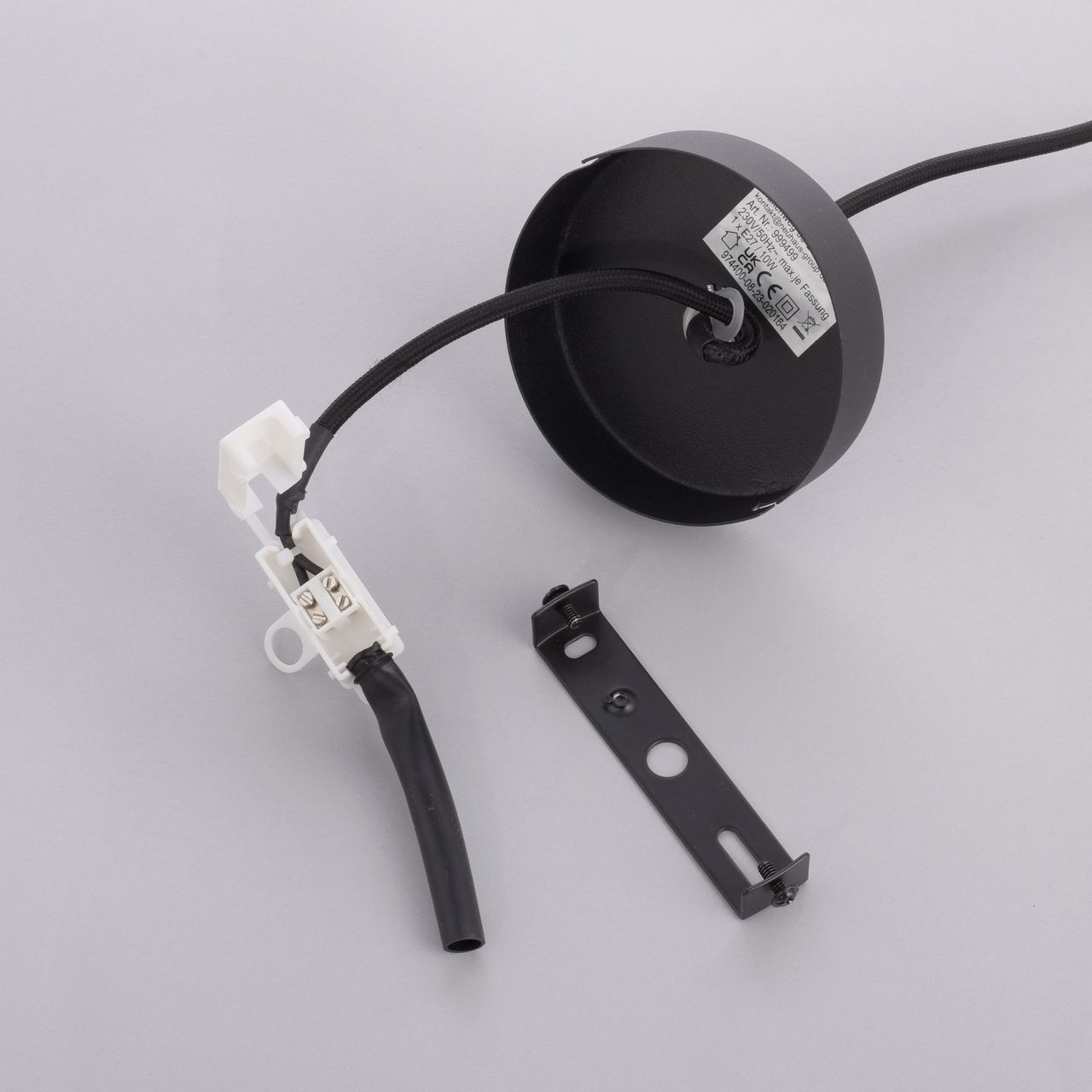 JUST LIGHT Pendelleuchte GREEN SOFIE, 1x E27/10,00 Watt, Ø44,5 cm, Weiss