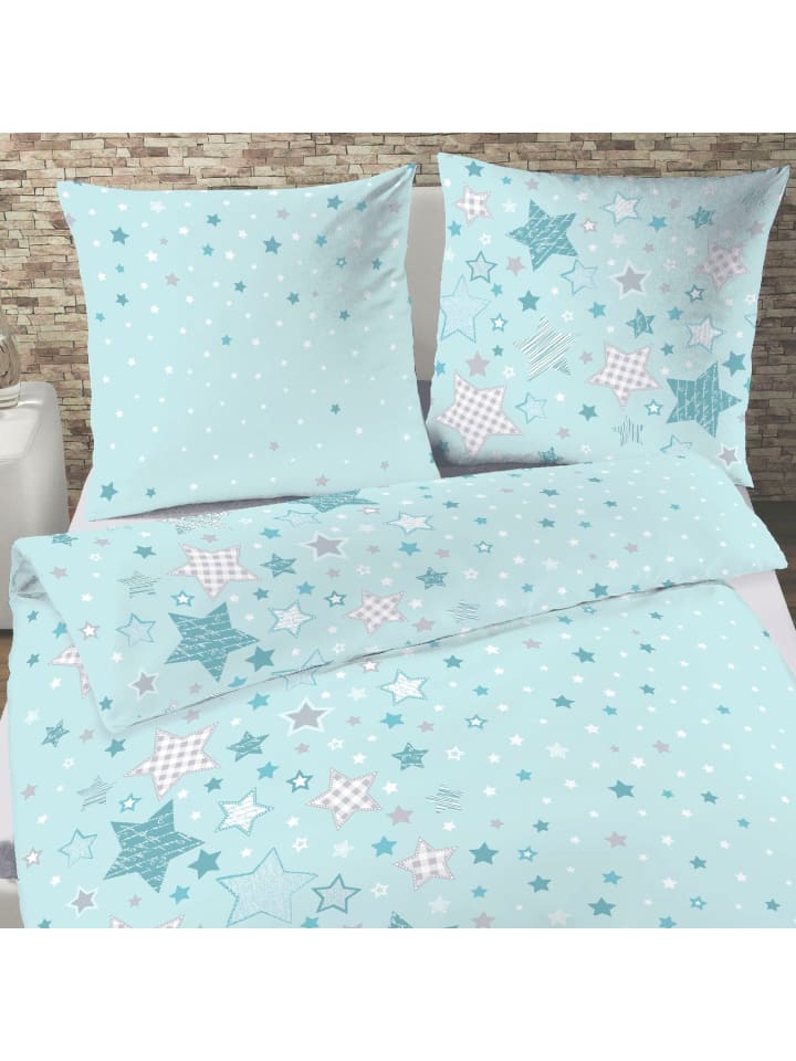 termana Traum&Trend Bettwäsche-Set Biber/Flanell 