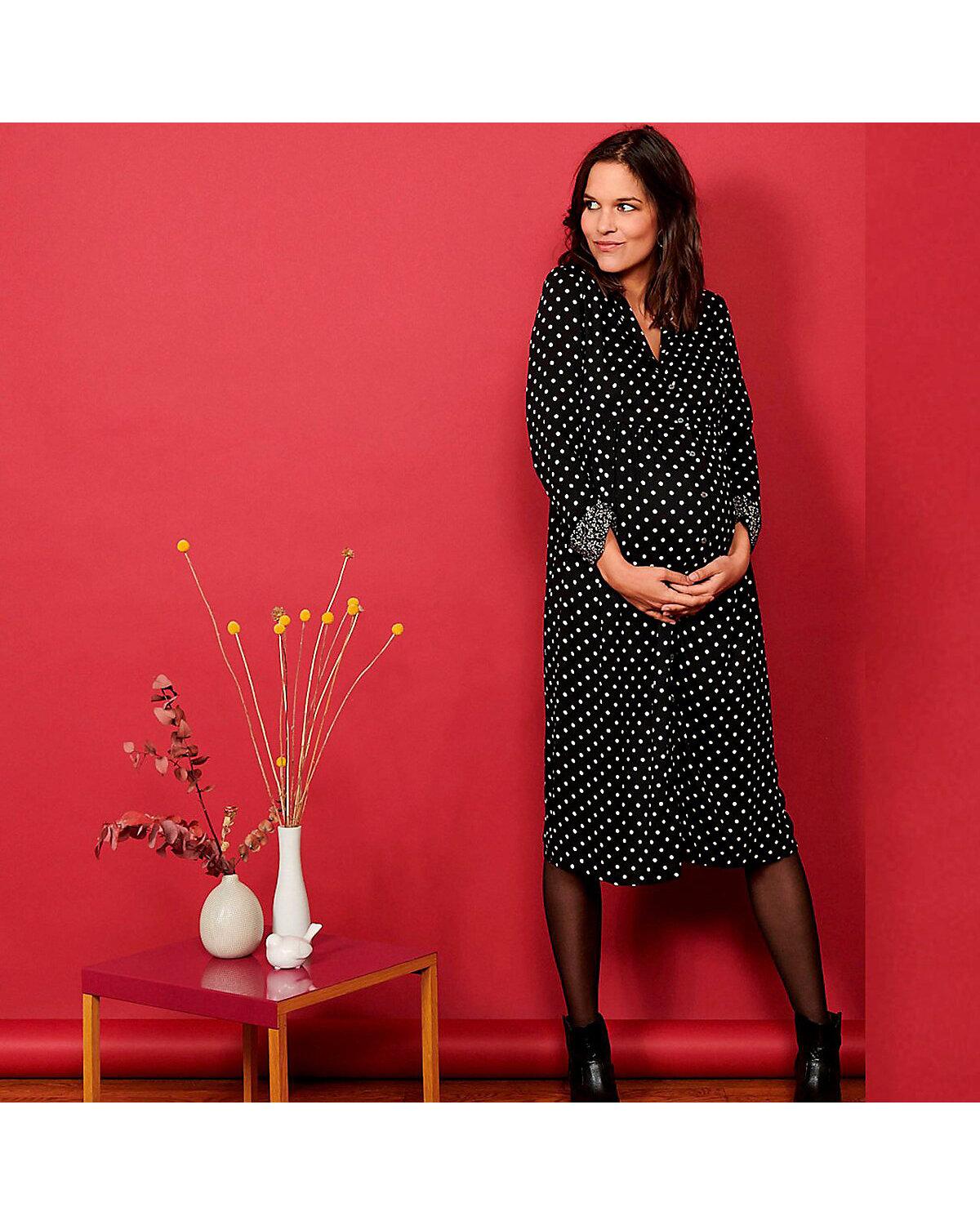 Umstands- und Still-Kleid