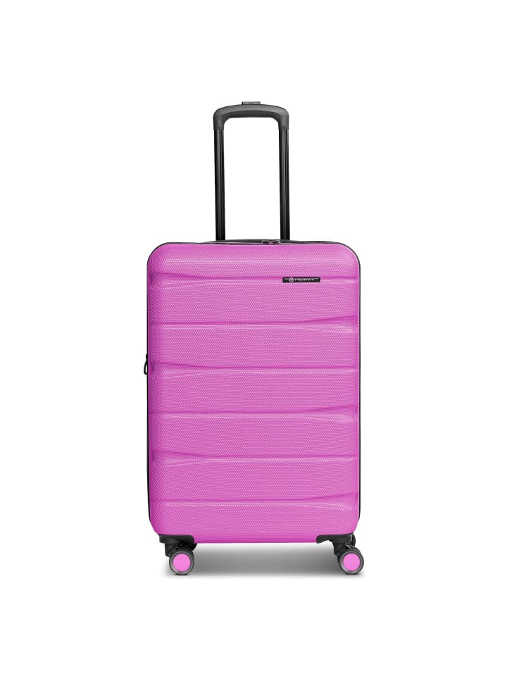 Franky Munich 4.0 4-Rollen Trolley M 66 cm mit Dehnfalte in pink dull günstig kaufen onesize