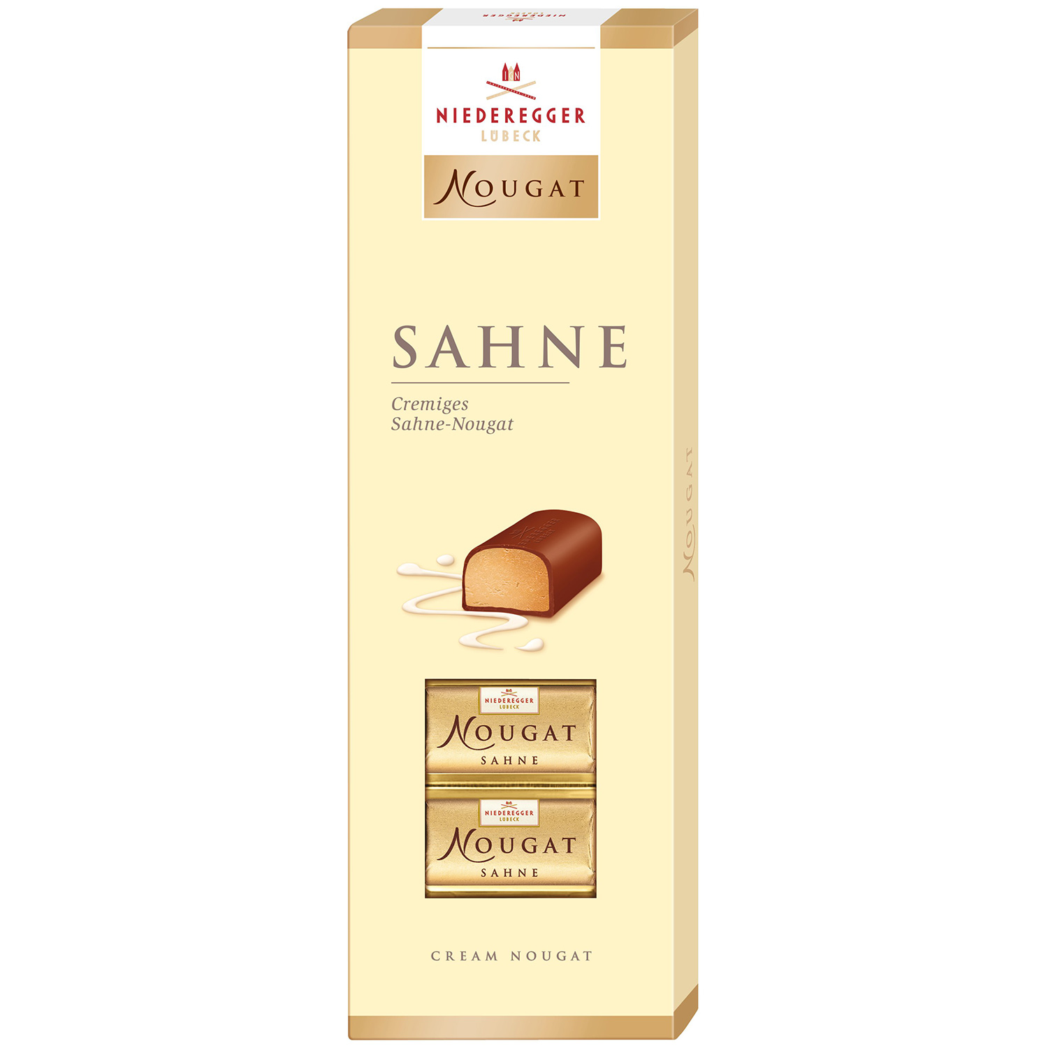 Niederegger Nougat Klassiker Sahne 100g