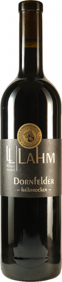 2021 Dornfelder halbtrocken - Weingut Leo Lahm
