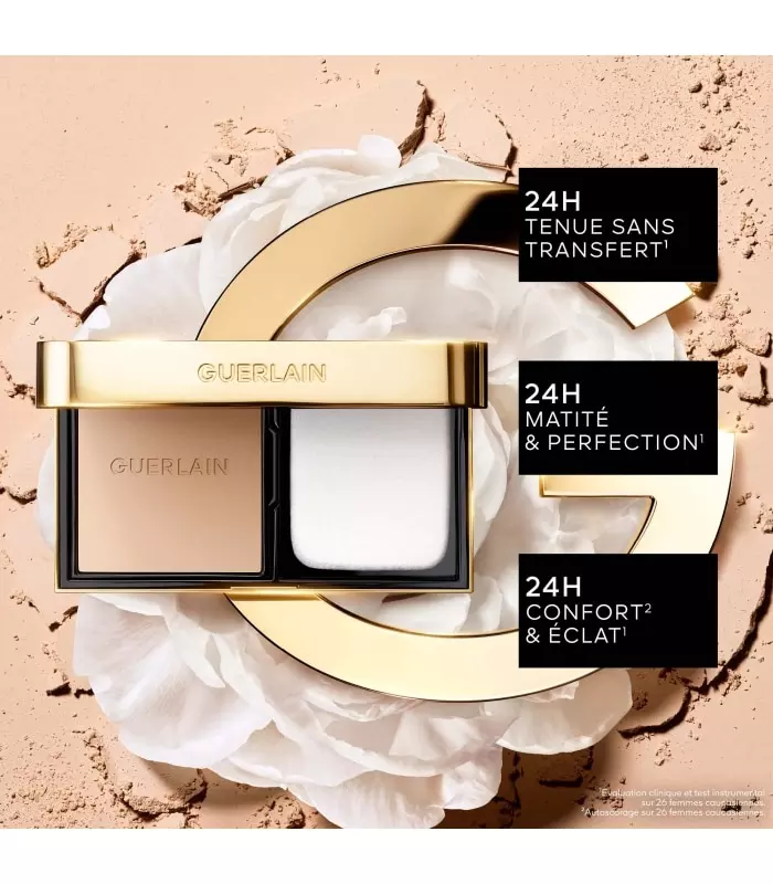 PARURE GOLD SKIN CONTROL FOND DE TEINT COMPACT HAUTE PERFECTION & MATITÉ Effet rajeunissant - tenue 24h - sans transfert
