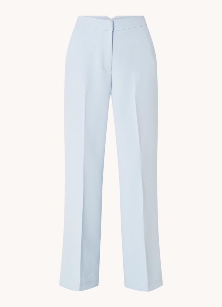 Pantaloni drepți, cu talie înaltă și buzunare laterale, de la Aaiko Sonja.
