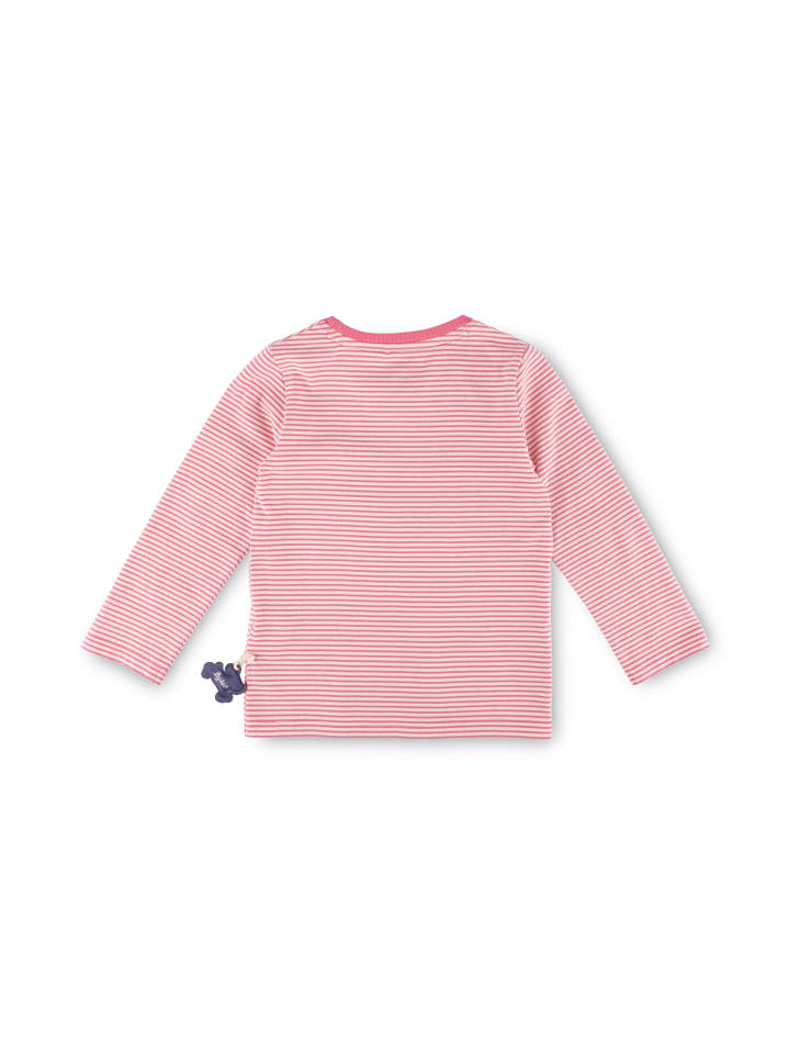 Sigikid Langarmshirt Funny Dog in Rosa/Weiß günstig kaufen