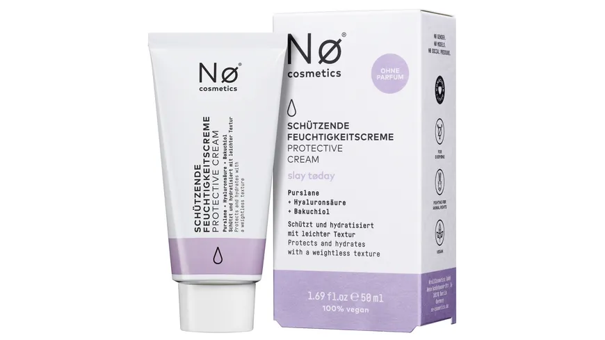 Nø Cosmetics slay tøday Schützende Feuchtigkeitscreme 50 ml
