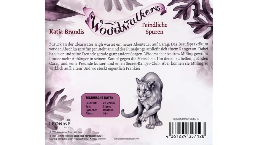 Woodwalkers-Feindliche Spuren (Hörspiel zu Band