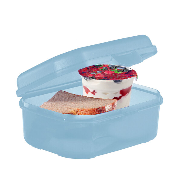 Frühstücks-Set To Go, 7-tlg., blau