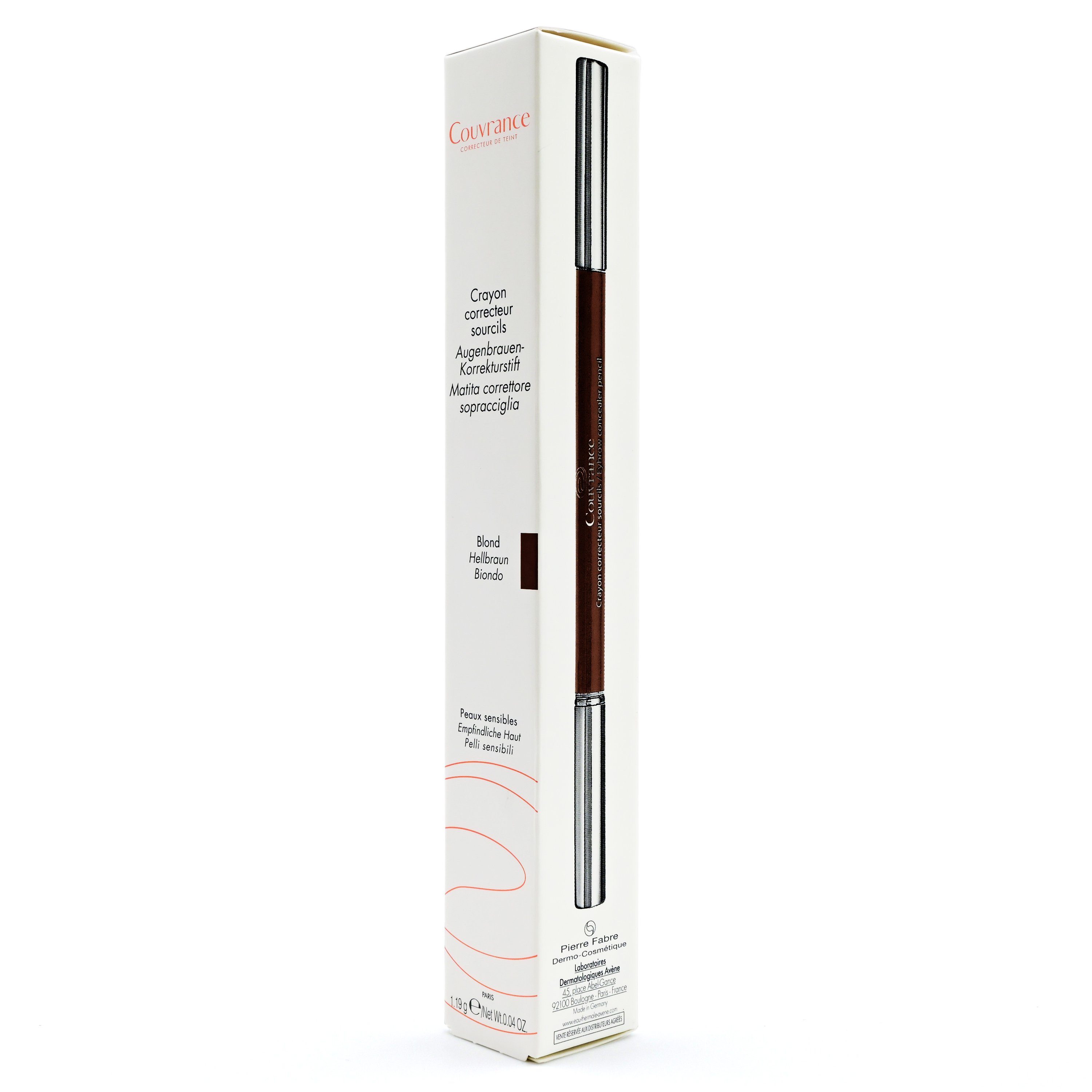 Avene Augenbrauen-Stift AVENE Couvrance Augenbrauen Korrekturstift 01 hellbr. 1 g