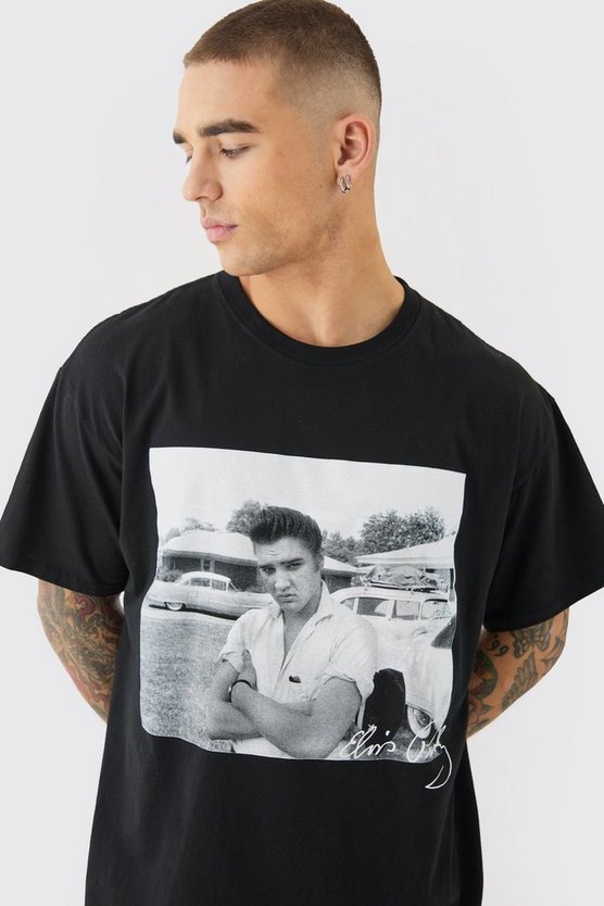 Oversized Elvis Presley License T-shirt