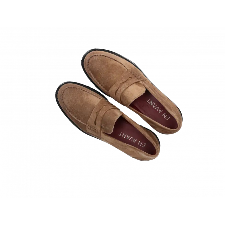 EN AVANT - Loafer 529-01 Veloursleder - braun