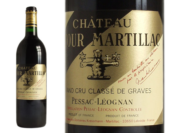 Château Latour Martillac Rouge 2003, Cru Classé de Graves Bordeaux Pessac-Léognan
