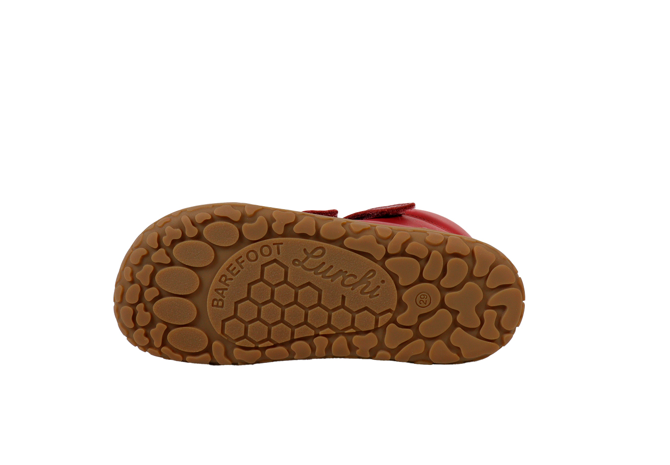 Lurchi Stiefelette Nik Barefoot - bordo