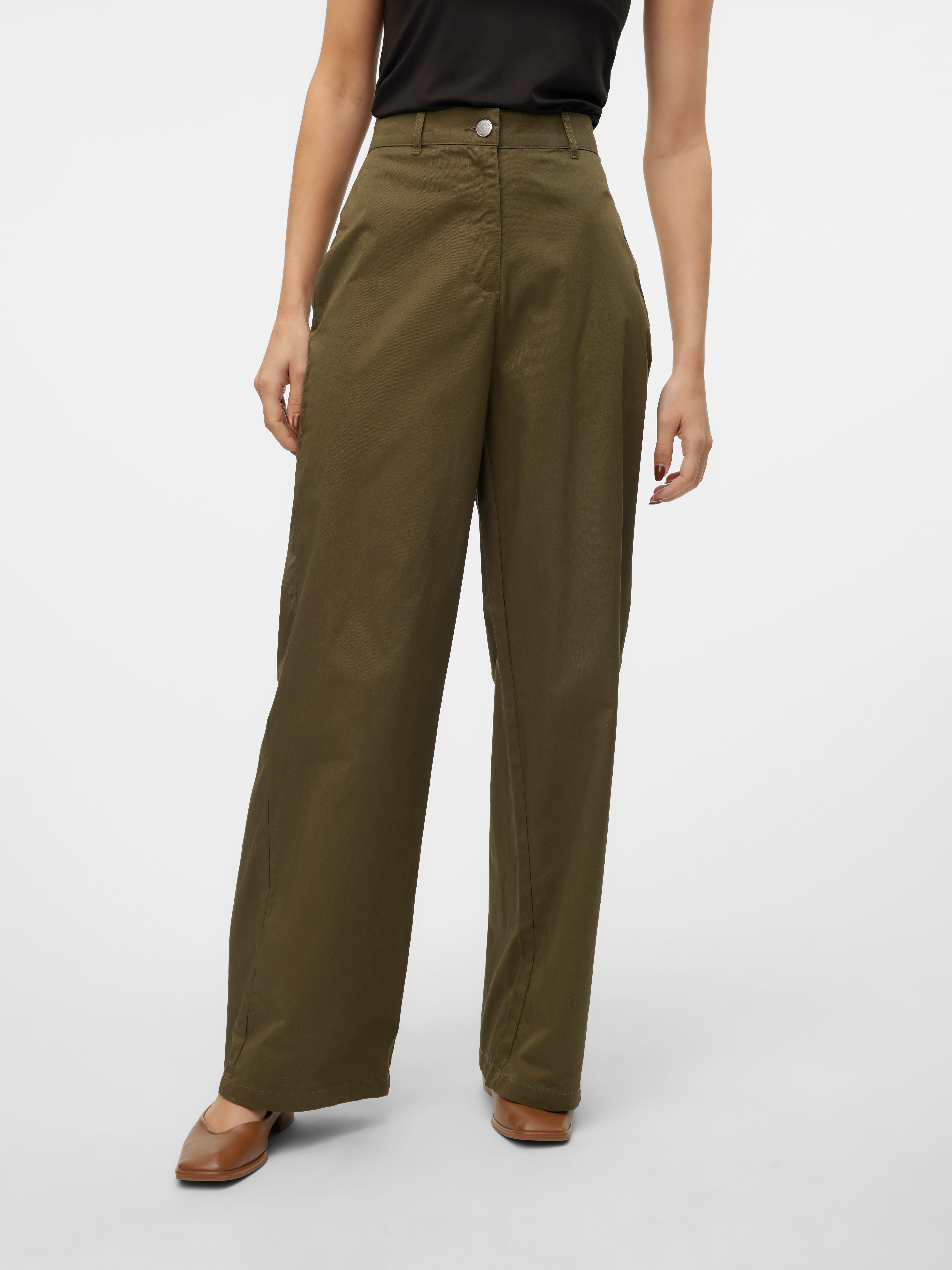 VMCHRIS Hohe Taille Hose