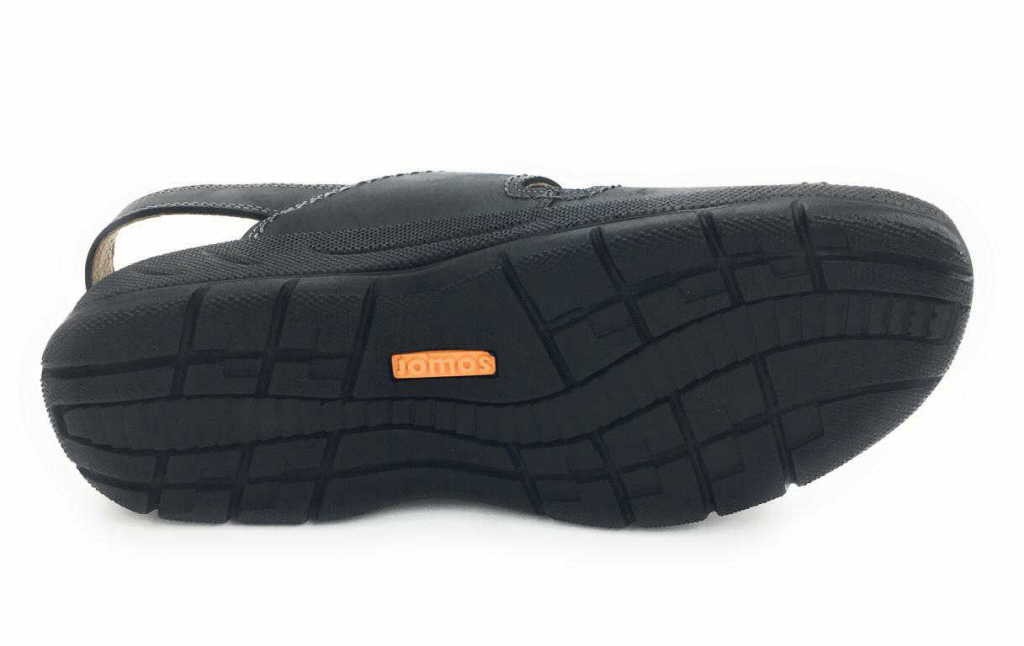 JOMOS Komfort Sandalen schwarz