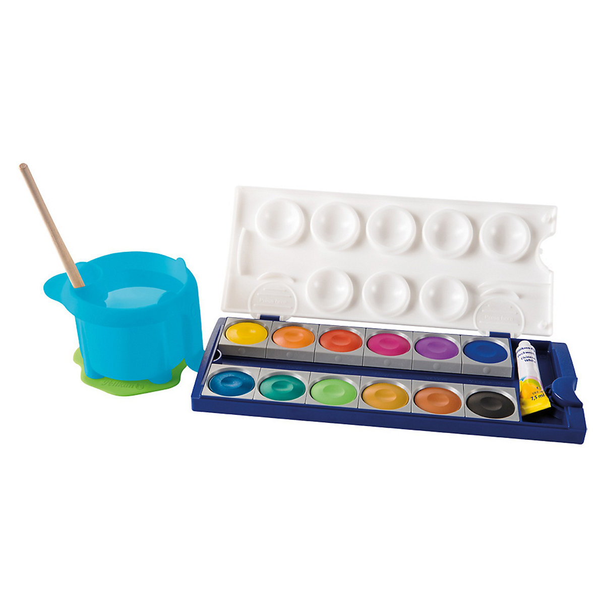 Wasserbecher Elefant blau