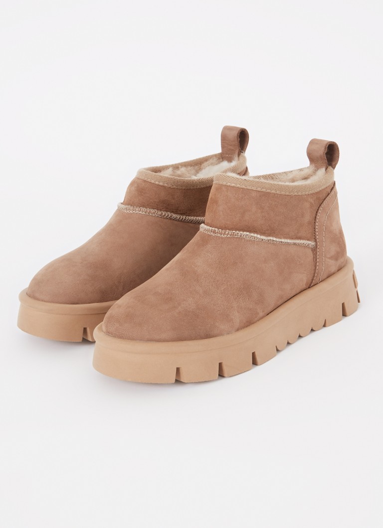 Stivaletto alla caviglia in camoscio Dune London Pod