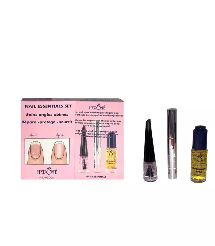 SET APRÈS POSE DE FAUX ONGLES Soin des ongles