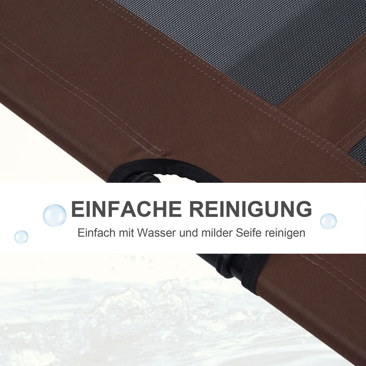 PawHut Hundeliege outdoor Hundebett Katzenbett Hundesofa Hunde Schlafplatz