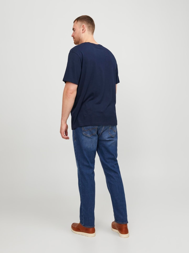 JACK & JONES PLUS T-shirt in Navy Blazer 2 günstig kaufen