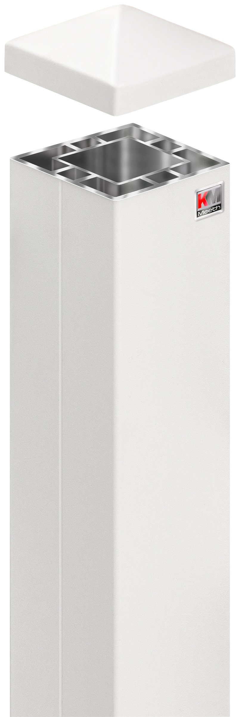 KM Zaun Zaunpfosten, BxTxH: 9x9x90 cm