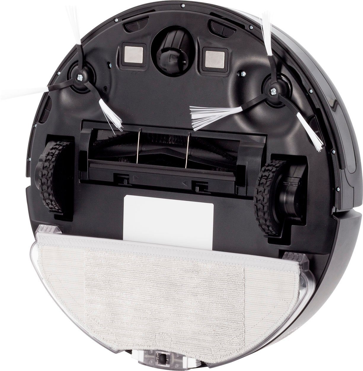 Medion® Nass-Trocken-Saugroboter S30 SW MD 20021, App + Alexa, Laufzeit bis zu 140 Min, regulierbare Wasserabgabe