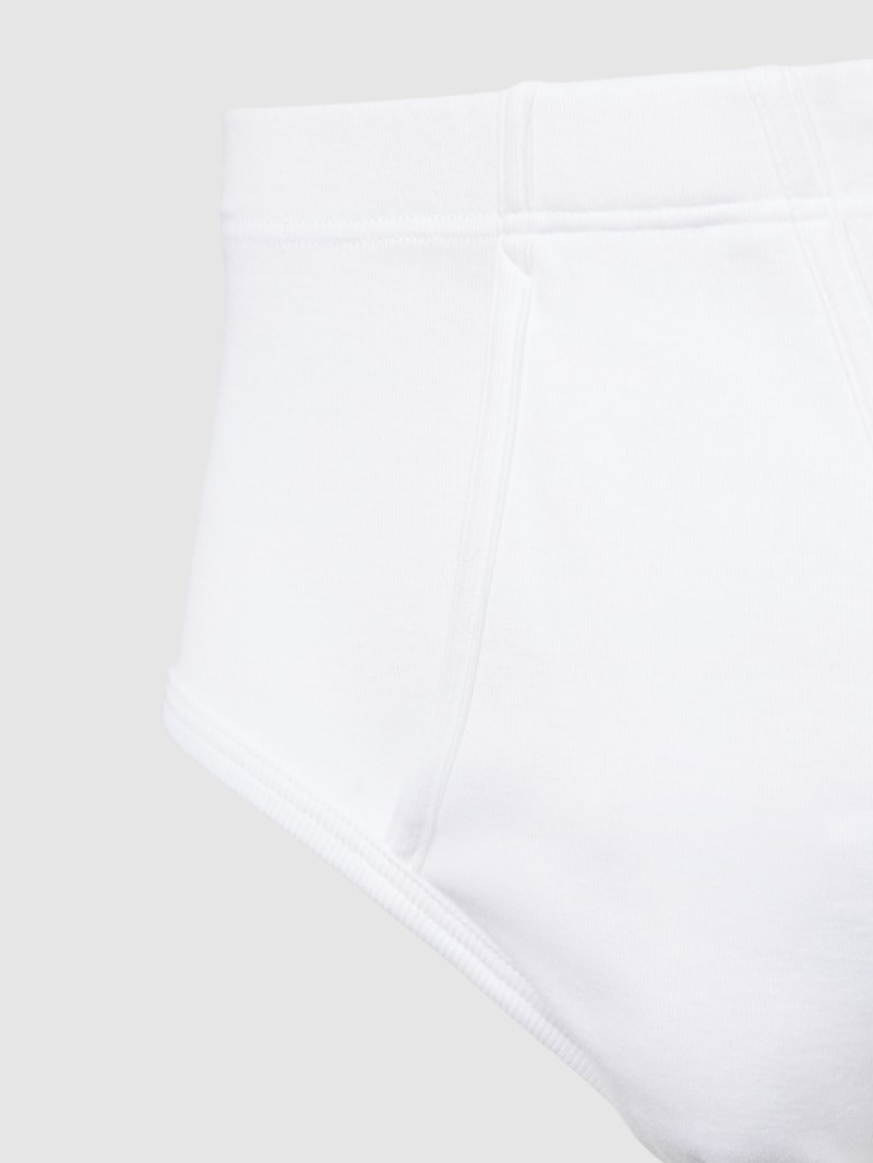 Slip in unifarbenem Design im 2er-Pack in weiß