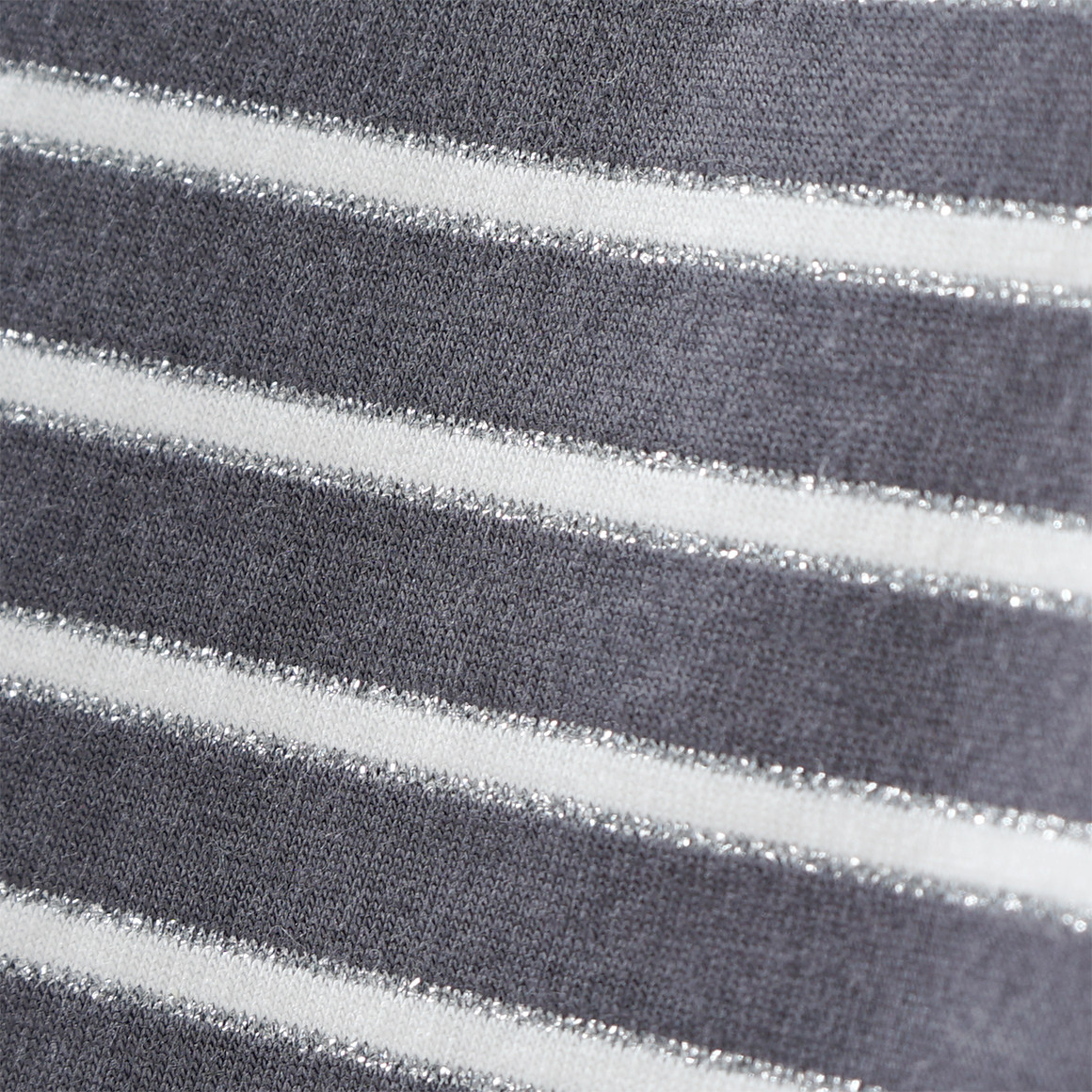 Mädchen Langarmshirt mit Glitzerstreifen