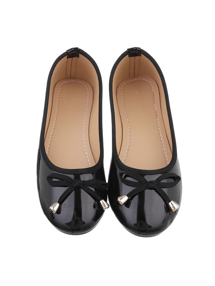 Ital-Design Ballerina in Schwarz günstig kaufen